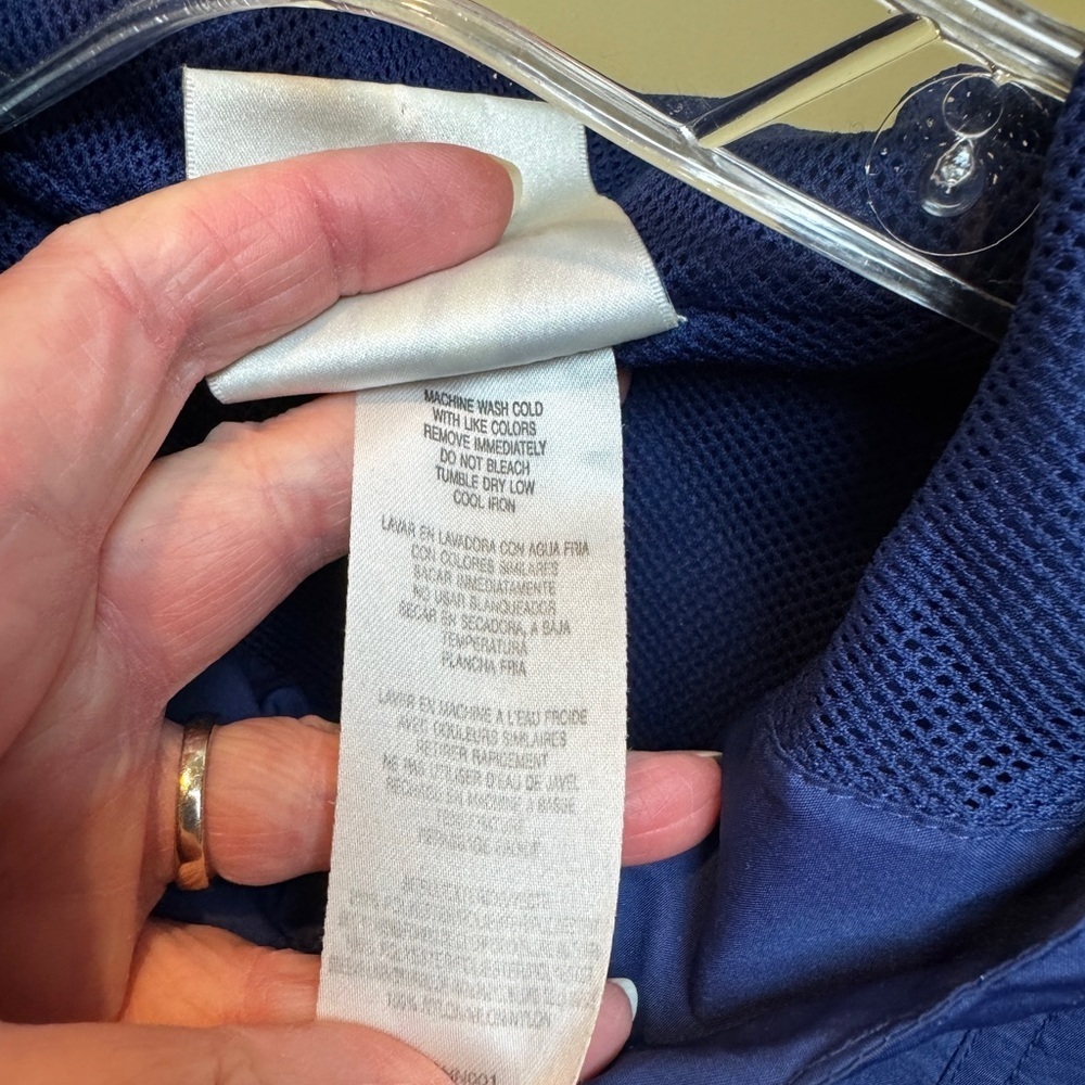 Adidas Blue vintage windbreaker coat - Picture 16 of 16